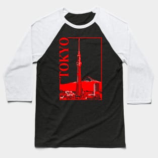 Tokyo-Sky Tree Baseball T-Shirt